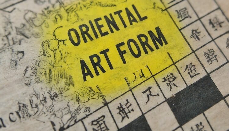 oriental art form crossword clue