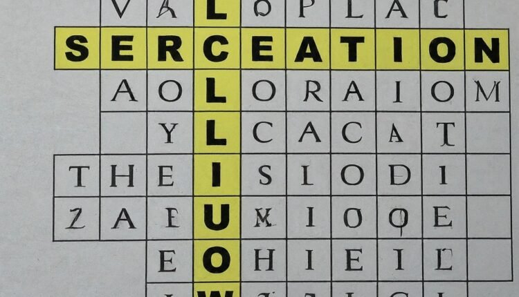 yellow bodily secretion crossword clue